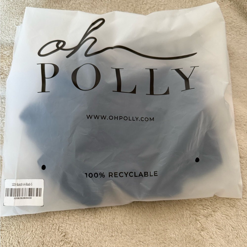 Oh Polly Black Cut Out Mini Dress